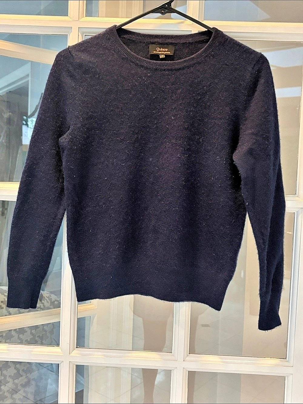 Quince Mongolian Cashmere Crewneck Sweater Sz S